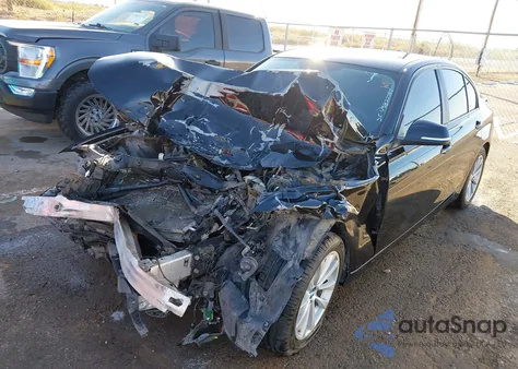 2016 BMW 320I из США, поврежденный, VIN WBA8A9C5XGK619163